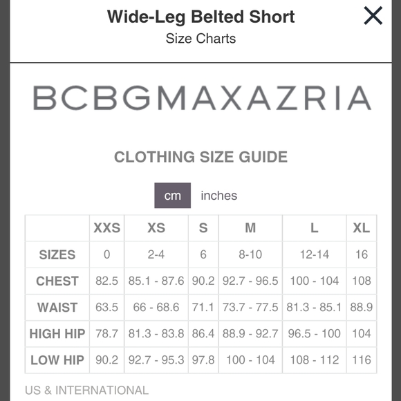 ๐ 2X HOST PICK ๐ BCBG MaxAzria Cotton Shorts - Picture 14 of 14